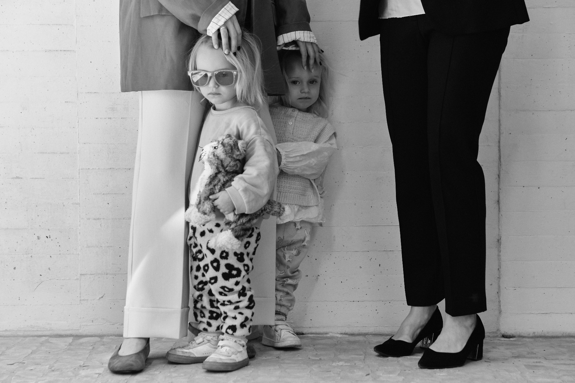Families and founders side by side — root-cause products for women, couples, and children.
